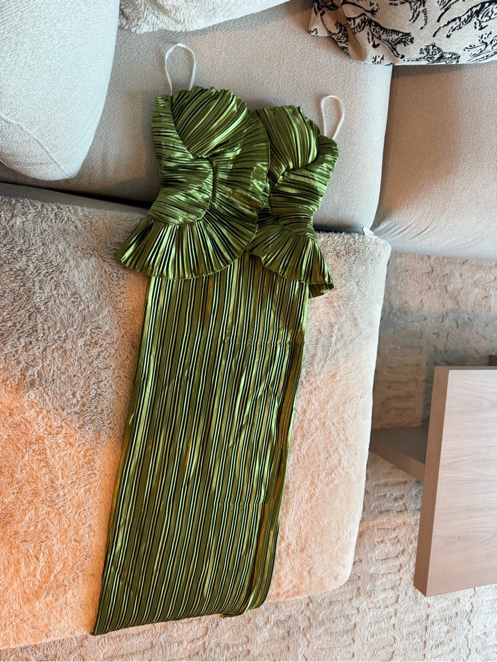 Green Skirt + Top Set / Maxi Dress